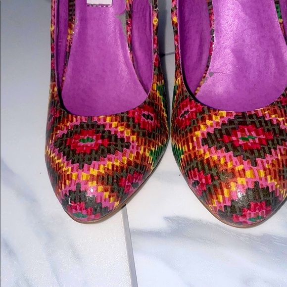 Steve Madden Purple and Pink Classic Heels Size 6 - Picture 6 of 6